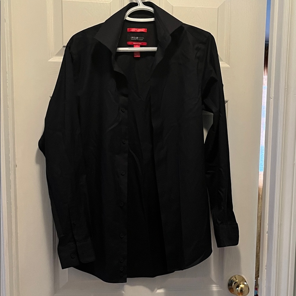 Kenneth Cole Classic Black Dress Shirt